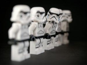 alignement de stormtrooper-lego